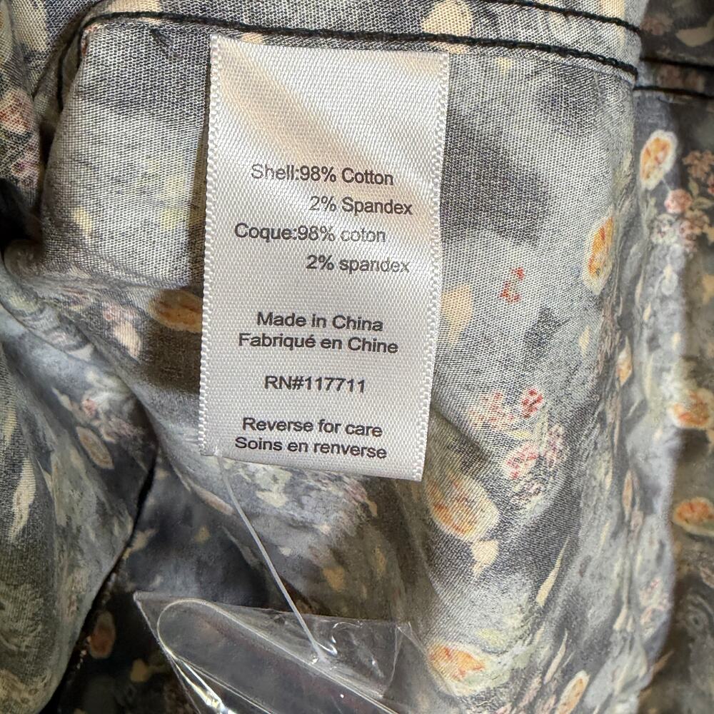 Paisley & Gray Men's Samuel SlimFit Floral Button-Down Shirt Garden night  L $95 - Picture 8 of 8